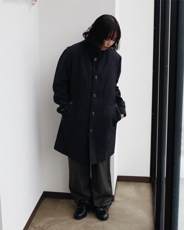AMBERGLEAM Stand collar trench coat コート Yahoo!オークション - AMBERGLEAM (アンバーグリーム) Stand