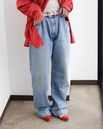 Levi's 505 regular fit straight denim(made in Haiti)