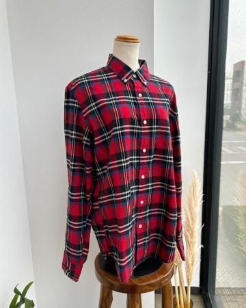Cotton check shirt(J.CREW)