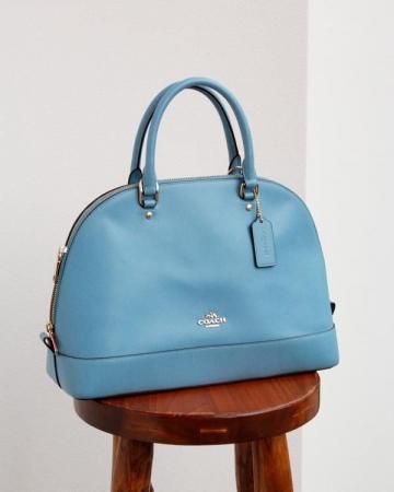 COACH leather hand bag