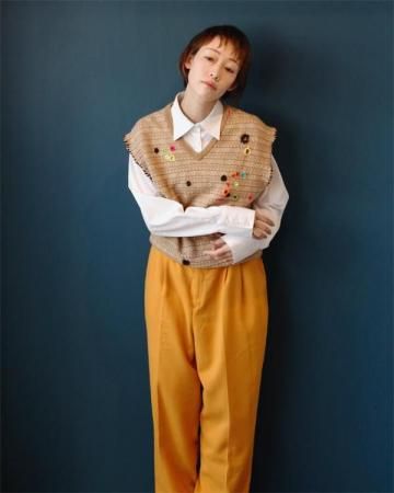 SheEPs Remake / embroidery knit tops