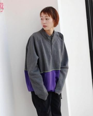 SHeEPs remake / adidas half zip sweater