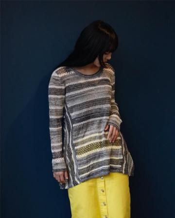 Open work lose knit