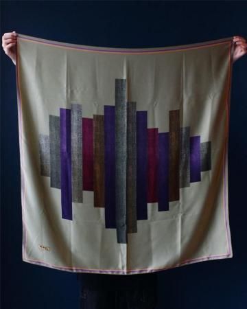 70's Herringbone scarf 