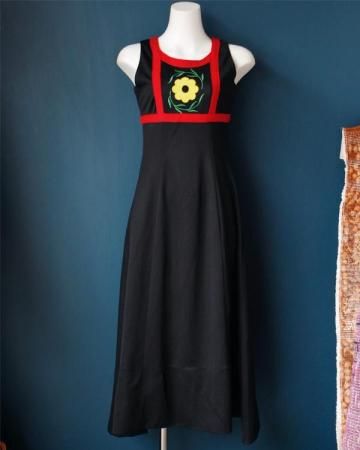 70's~80's Embroidery dress(made in Germany)