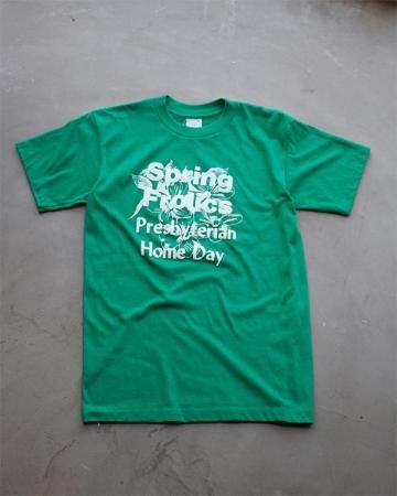 Spring Frolics tee(made in USA)