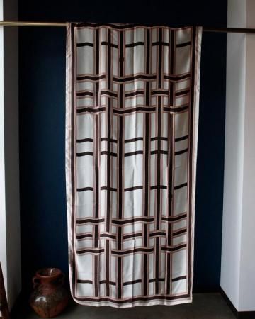 Belt pattern oversized scarf