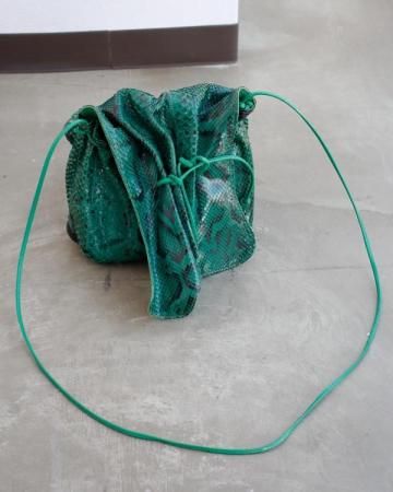 Snake leather bag(made in USA)