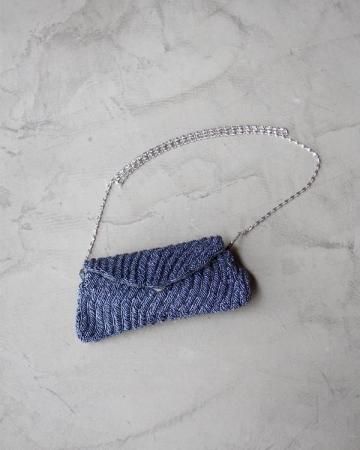 Euro chain beaded bag