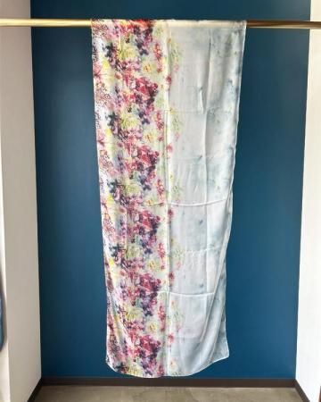 House scenery rectangle scarf