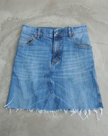 SheEPs Remake / Denim mini skirt(wrangler)