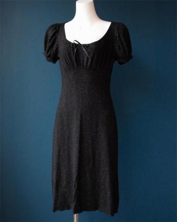 Puff sleeve dress (made in France)
