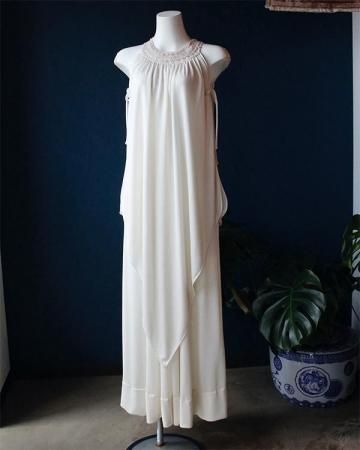 80's halter neck dress(made in USA)