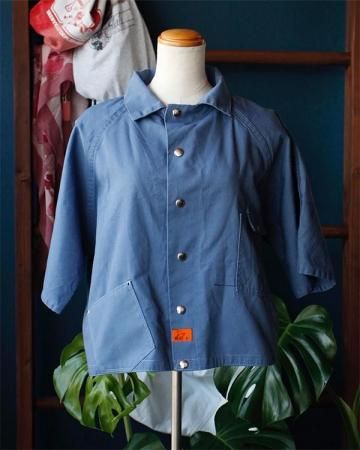 SheEPs remake / Short sleeve short work jacket