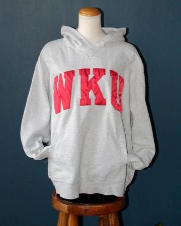 WKU patchwork Hoodie