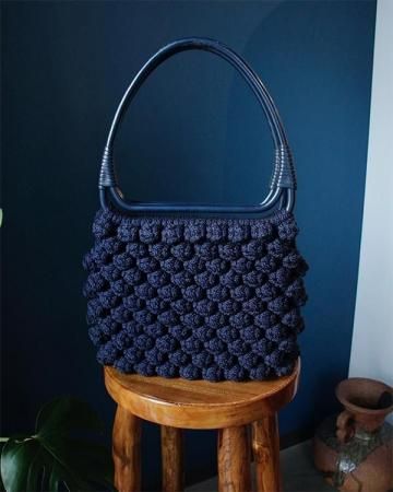 Crochet handbag