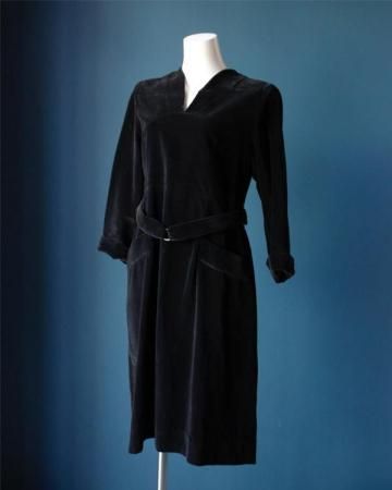 Euro velour dress