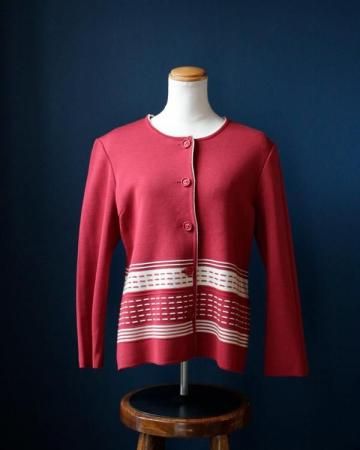 Retro no collar jacket