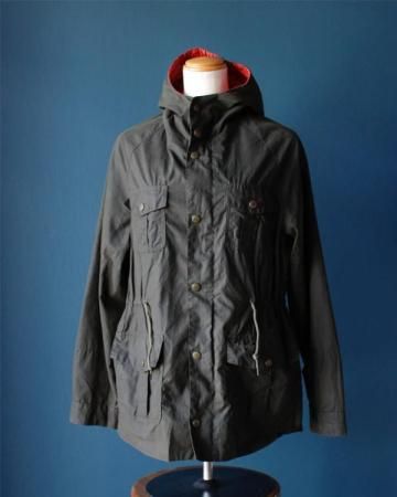 Barbour hooded anorak