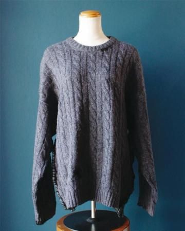 Sheeps Remake / Embroidery sweater(GR2)