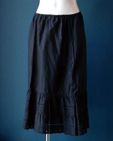 Cotton bohemian skirt