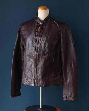 80's single riders jacket(made in USA)