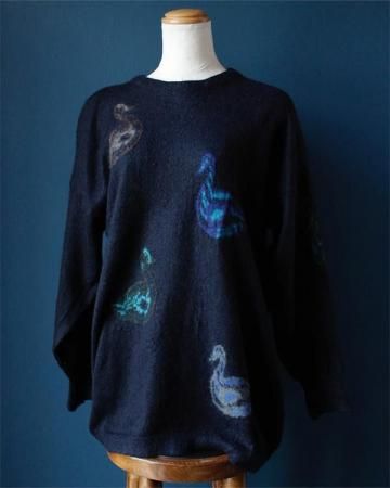 80's Duck mohair knit(W.Germany)