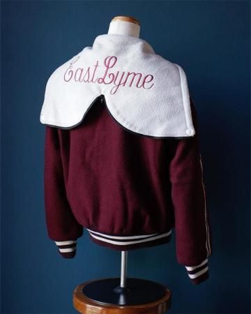 80's Sailor collar varsity jacket(made in USA)