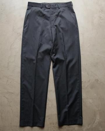 Wide wool slacks pants