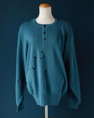 Sheeps Remake / embroidery knit