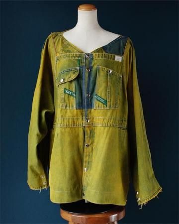 Sheeps Remake / over dye special coverall jacket