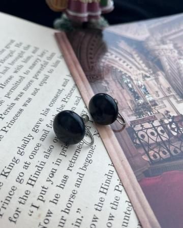 70's Plastic screw earrings(made in UK)