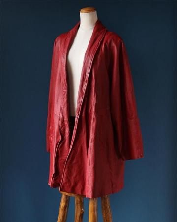 Lams skin leather coat(made in Korea)