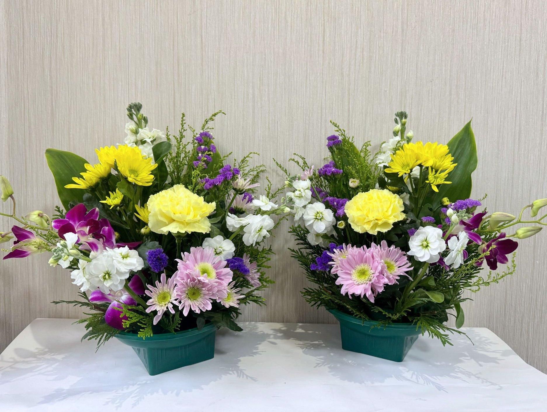 M07お供え用盛花一対
