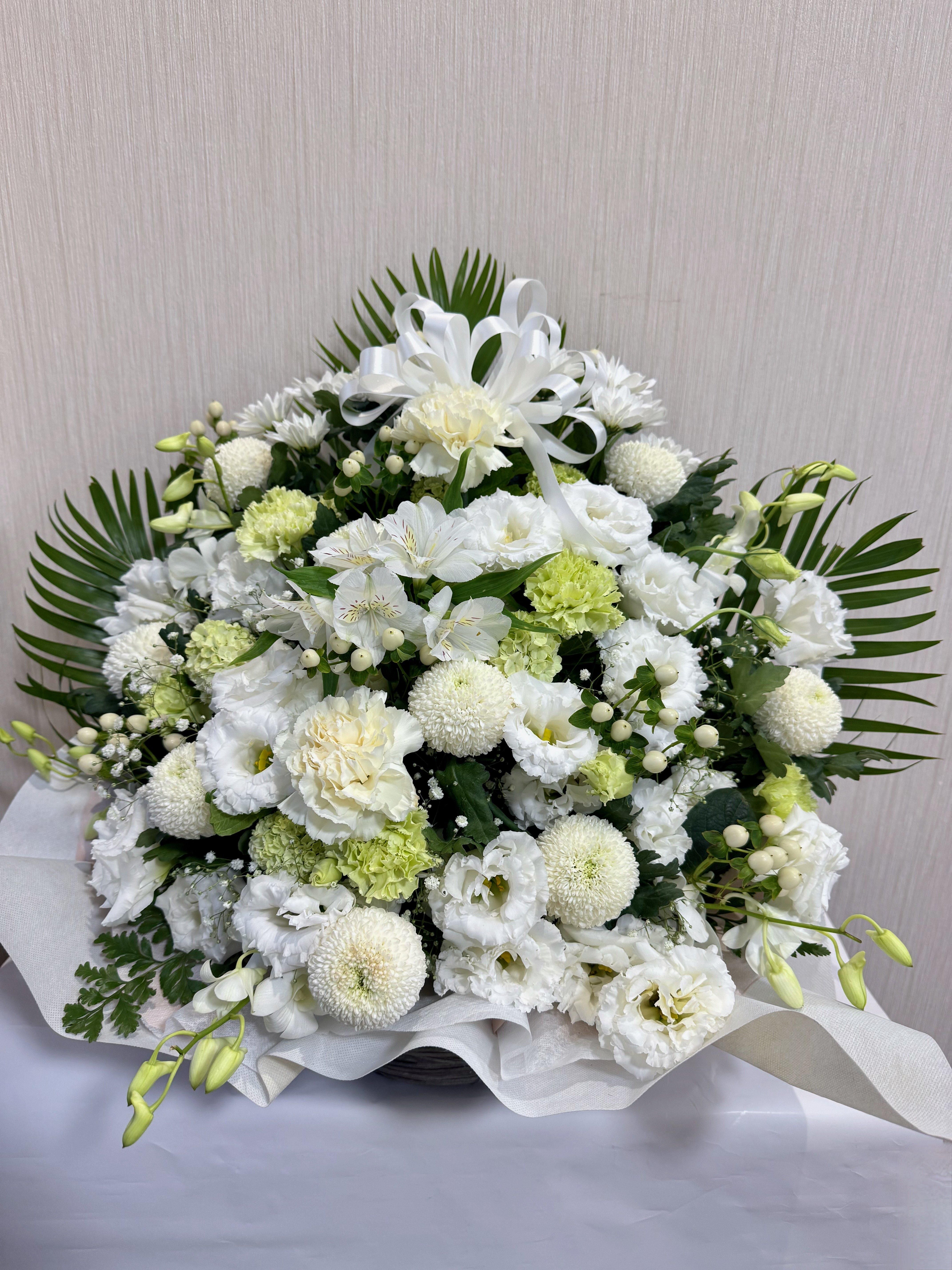 M12お供え・お悔やみ用盛花Lサイズ(タイプB)