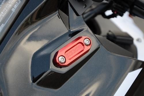 アグラス AGRAS ミラーキャンセラー 21年 ZX-10R ガンメタ 612