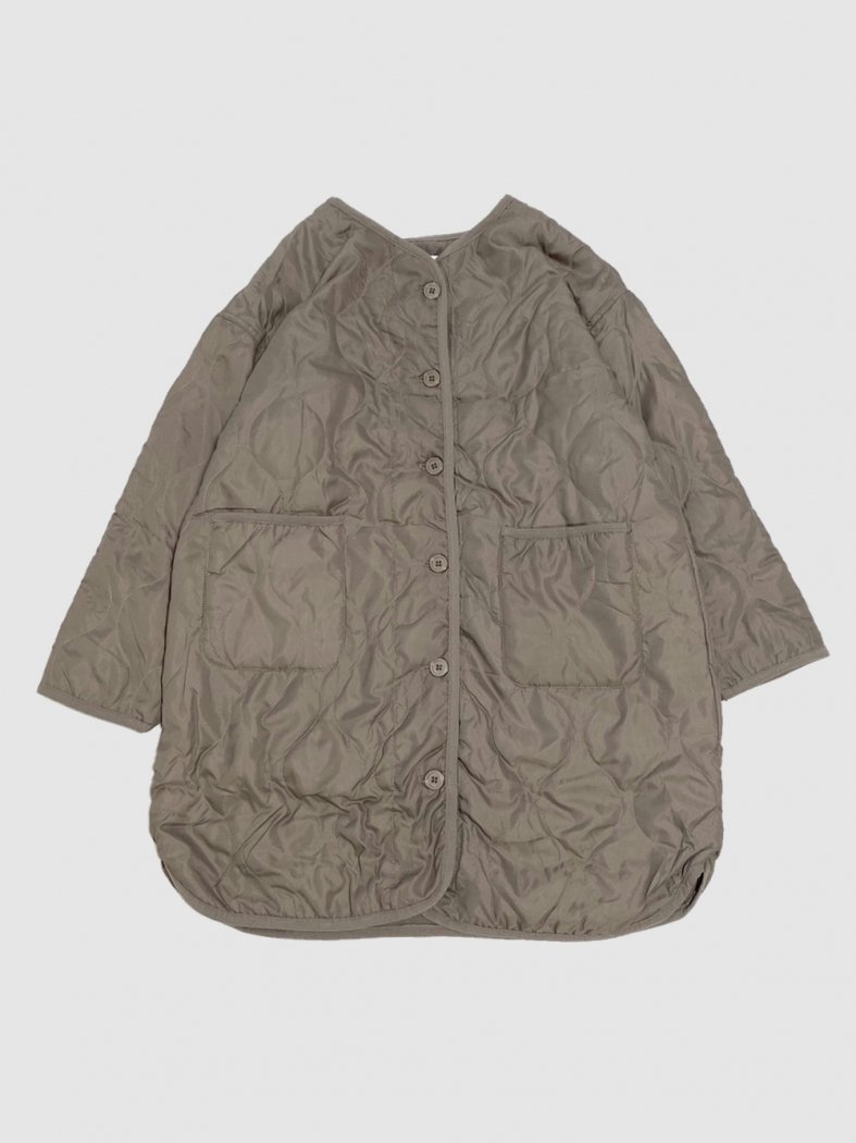 Fleece Quilted Coat MOCA