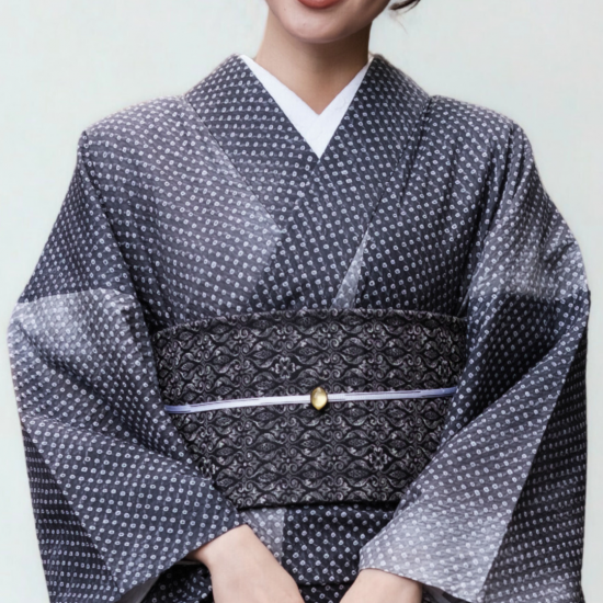 【美おり】浴衣 有松絞り 浴衣 モダン 美おり】浴衣 有松絞り 浴衣 モダン