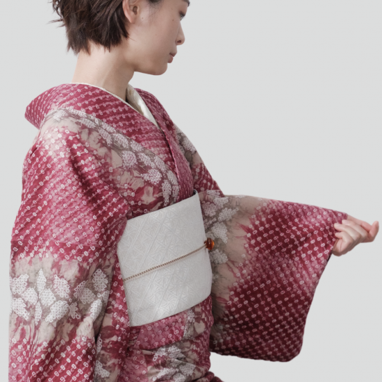 有松絞り浴衣 - 週末きもの専門店 yorimichi KIMONO