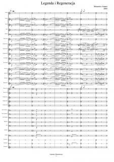 【レンタル楽譜】レジェンダ・イ・レジェネアチェァ(天野正道)