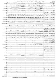 【レンタル楽譜】ラ・フォルム・ドゥ・シャク・アムール・ションジュ・コム・ル・カレイドスコープ(天野正道)