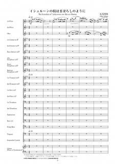 【レンタル楽譜】イシュルーンの枝はまぼろしのように <小編成対応>(石毛里佳)