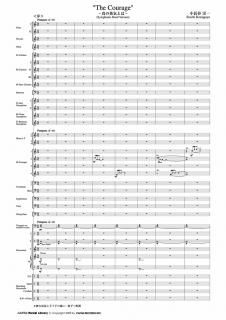 【レンタル楽譜】“The Courage”-真の勇気とは-(小長谷宗一)