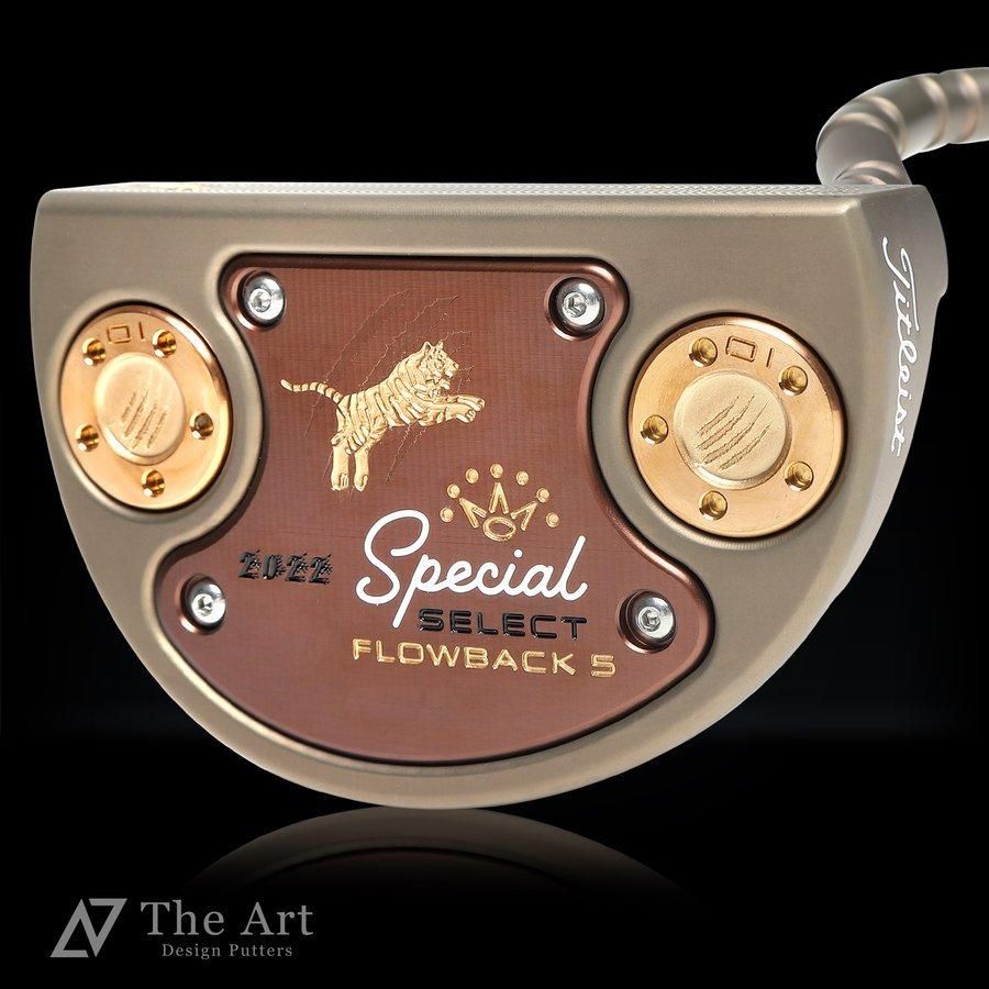 åƥ (SCOTTY CAMERON)2020 ڥ륻쥯 եХå5 [Tiger] ver.S ֥󥺥ե˥å ͥå 3ܥե󥸥饤