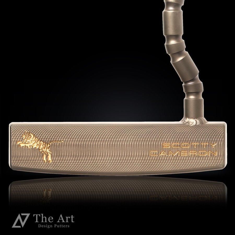 åƥ (SCOTTY CAMERON)2020 ڥ륻쥯 եХå5 [Tiger] ver.S ֥󥺥ե˥å ͥå 3ܥե󥸥饤