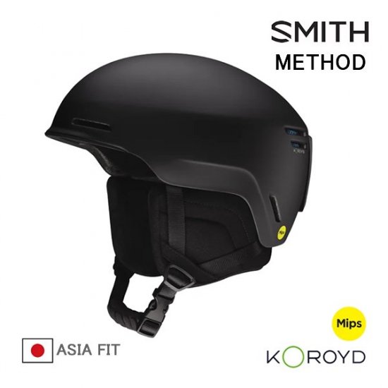 23-24 SMITH ヘルメット | Method ASIA FIT - トライアルサーフファミリー