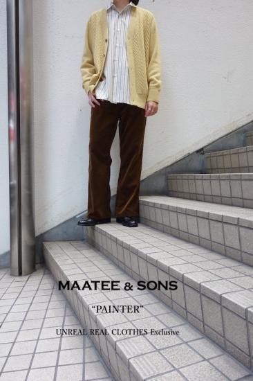 24AW MAATEE&SONS コーデュロイ　PANTS 微フレアパンツ 24AW MAATEE&SONS コーデュロイ PANTS 微フレアパンツ - メルカリ
