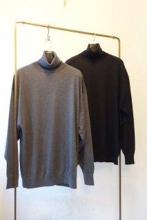 Graphpaper"High Gauge L/S High Neck Knit"