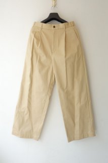 Graphpaper"Westpoint Chino Wide Straight Trousers"