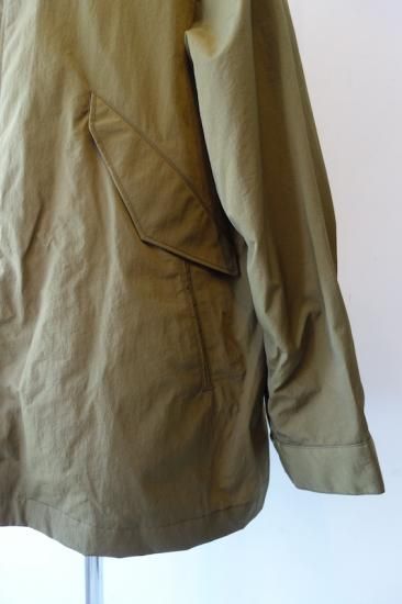 ジャケット・アウター WASHED NYLON KERSEY SHORT MIL-PARKA ULTERIOR|WASHED NYLON KERSEY MIL-PARKA - アンリアル リアル
